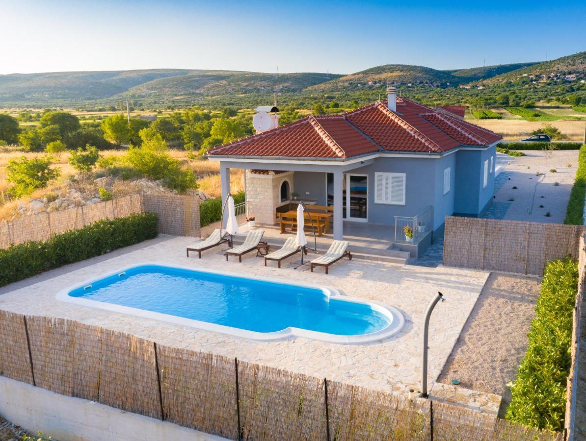 Modern Guest House Rak With Beautiful Pool Šibenik Exterior foto